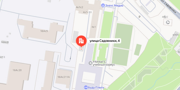 Адрес компании Профлайн на карте
