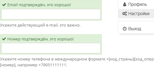 Настройки личного кабинета для заработка в интернете с помощью ИИ